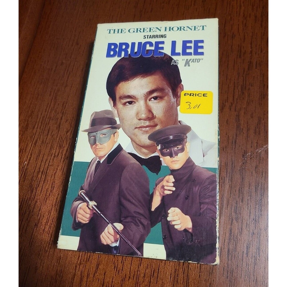 The Green Hornet (1974 VHS) Bruce Lee, Van Williams, Walter Brooke